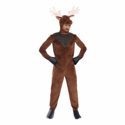 Älg Deluxe Maskeraddräkt - One size