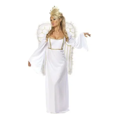 Ängel med Vingar Maskeraddräkt - Medium