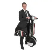Åkande Moped Maskeraddräkt - One size