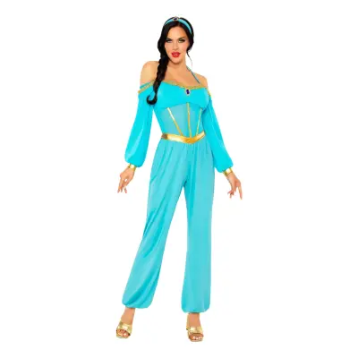 Ökenprinsessa Jumpsuit Deluxe Maskeraddräkt - Medium