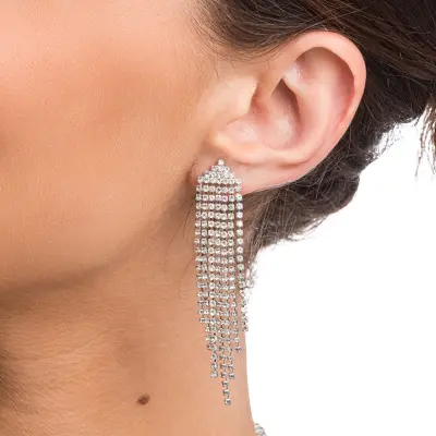 Örhängen med Strass