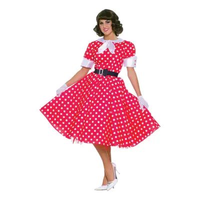 50-tals Klänning Maskeraddräkt