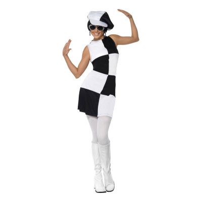 60-tals Partytjej Maskeraddräkt - Large