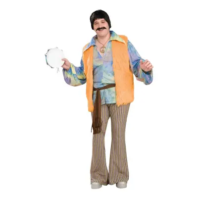 60-tals Sångare Plus-size Maskeraddräkt - Plus size