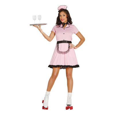 60-tals Servitris Maskeraddräkt - Medium