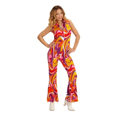 70-talstjej Jumpsuit Maskeraddräkt - X-Small