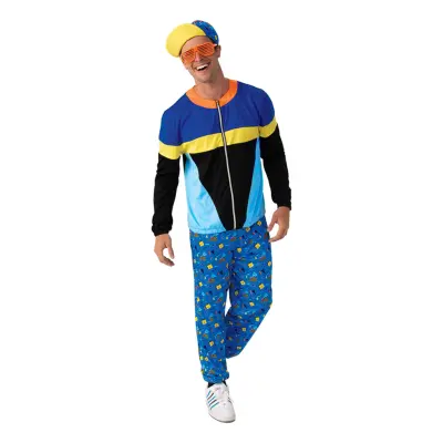 90-tals Träningsoverall Maskeraddräkt - X-large