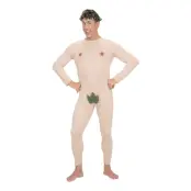 Adam med Löv Maskeraddräkt - XX-Large