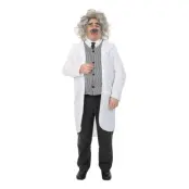 Albert Einstein Maskeraddräkt - X-Large