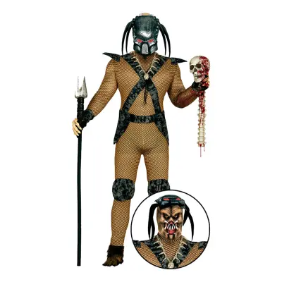 Alien Rovdjur Maskeraddräkt - One size