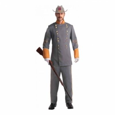 Amerikansk Civilsoldat Maskeraddräkt