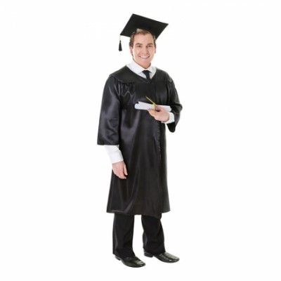 Amerikansk Examensdress Maskeraddräkt - One size