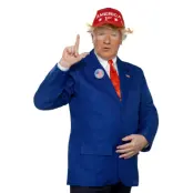 Amerikansk President Maskeraddräkt L