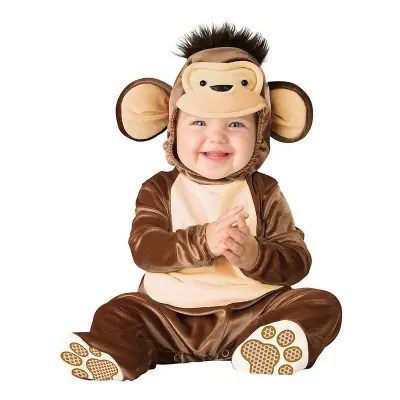 Apa Bebis Maskeraddräkt - Small