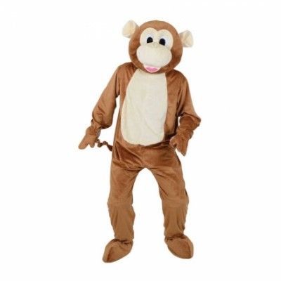 Apa Maskot Maskeraddräkt - One size