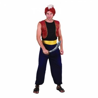 Arabisk Bandit Plus-size Maskeraddräkt - Plus-size