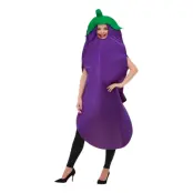 Aubergine Maskeraddräkt - One size
