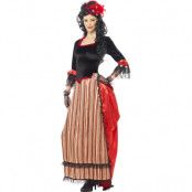 Authentic Western Town Sweetheart Costume S