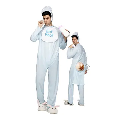 Bajsande Bebis Maskeraddräkt - One size