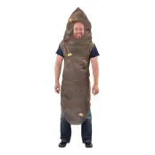 Bajskorv Maskeraddräkt - One size