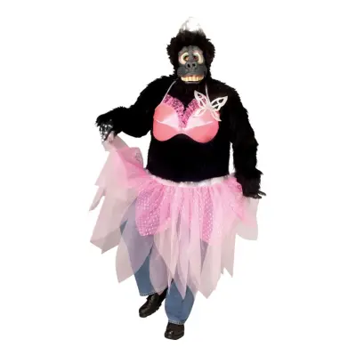 Ballerina Gorilla Maskeraddräkt