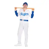 Baseballstjärna Maskeraddräkt - X-Large