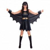 Batgirl Klassisk Maskeraddräkt - Medium