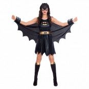 Batgirl Klassisk Maskeraddräkt - Medium/Large