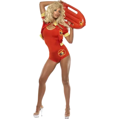 Baywatch badvakt-dräkt S