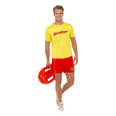 Baywatch med T-Shirt Maskeraddräkt - Large