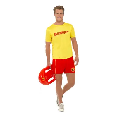 Baywatch med T-Shirt Maskeraddräkt - Large
