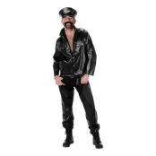 Biker Maskeraddräkt - X-Large