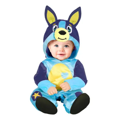 Blå Hund Bebis Maskeraddräkt - 18-24 mån