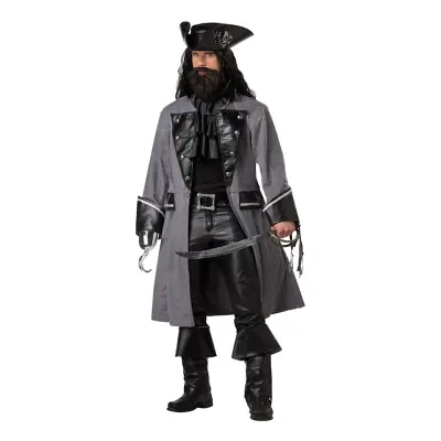 Blackbeard Maskeraddräkt - Medium