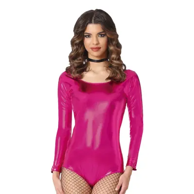 Bodysuit Fuchsia Metallic - Large