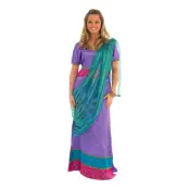 Bollywood Klänning Maskeraddräkt - Small
