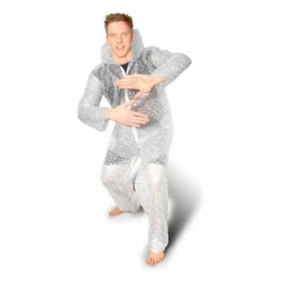 Bubbelplast Maskeraddräkt - One size