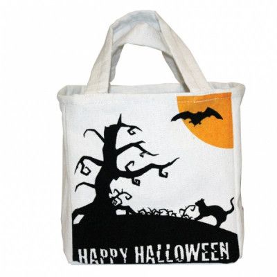 Canvasväska trick or treat