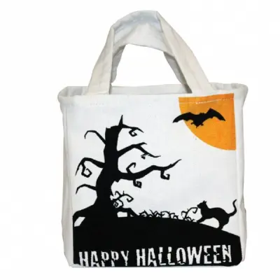 Canvasväska trick or treat