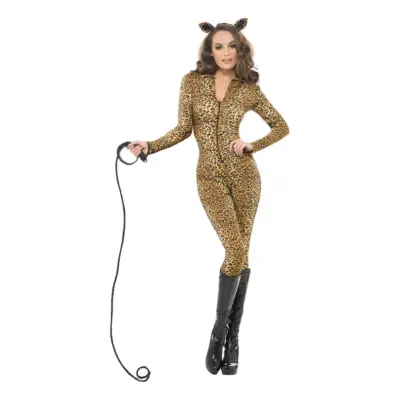Catsuit Leopard Maskeraddräkt - Medium
