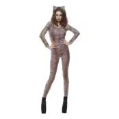 Catsuit Tiger Maskeraddräkt - One size