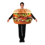 Cheeseburgare Maskeraddräkt - One size