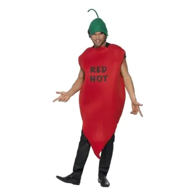 Chilipeppar Maskeraddräkt - One size