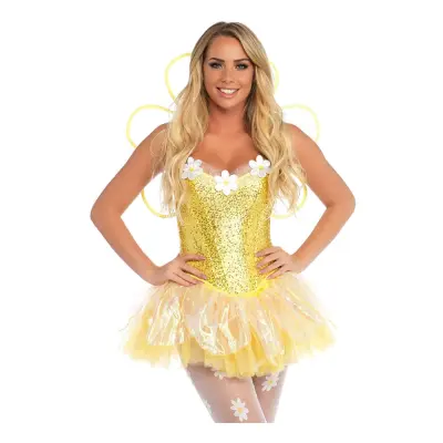 Daisy Doll LED Deluxe Maskeraddräkt - Medium