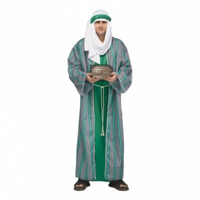 De Tre Vise Männen Grön Maskeraddräkt - One size