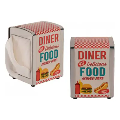 Diner Servetthållare i Rostfritt
