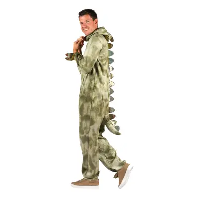 Dino Jumpsuit Maskeraddräkt - Small/Medium