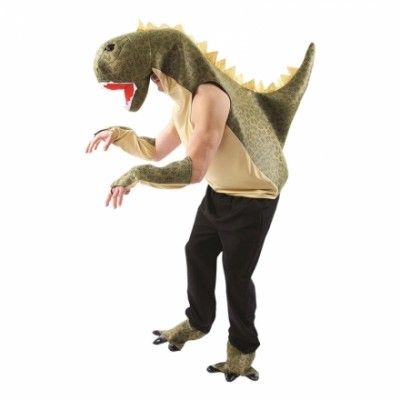 Dinosaurie Maskeraddräkt - One size