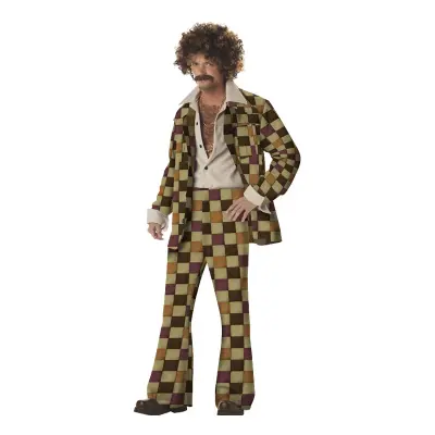 Disco Dirtbag Maskeraddräkt - Medium