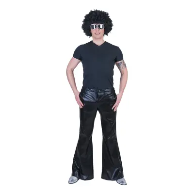 Discobyxor Utsvängda Svarta - Small